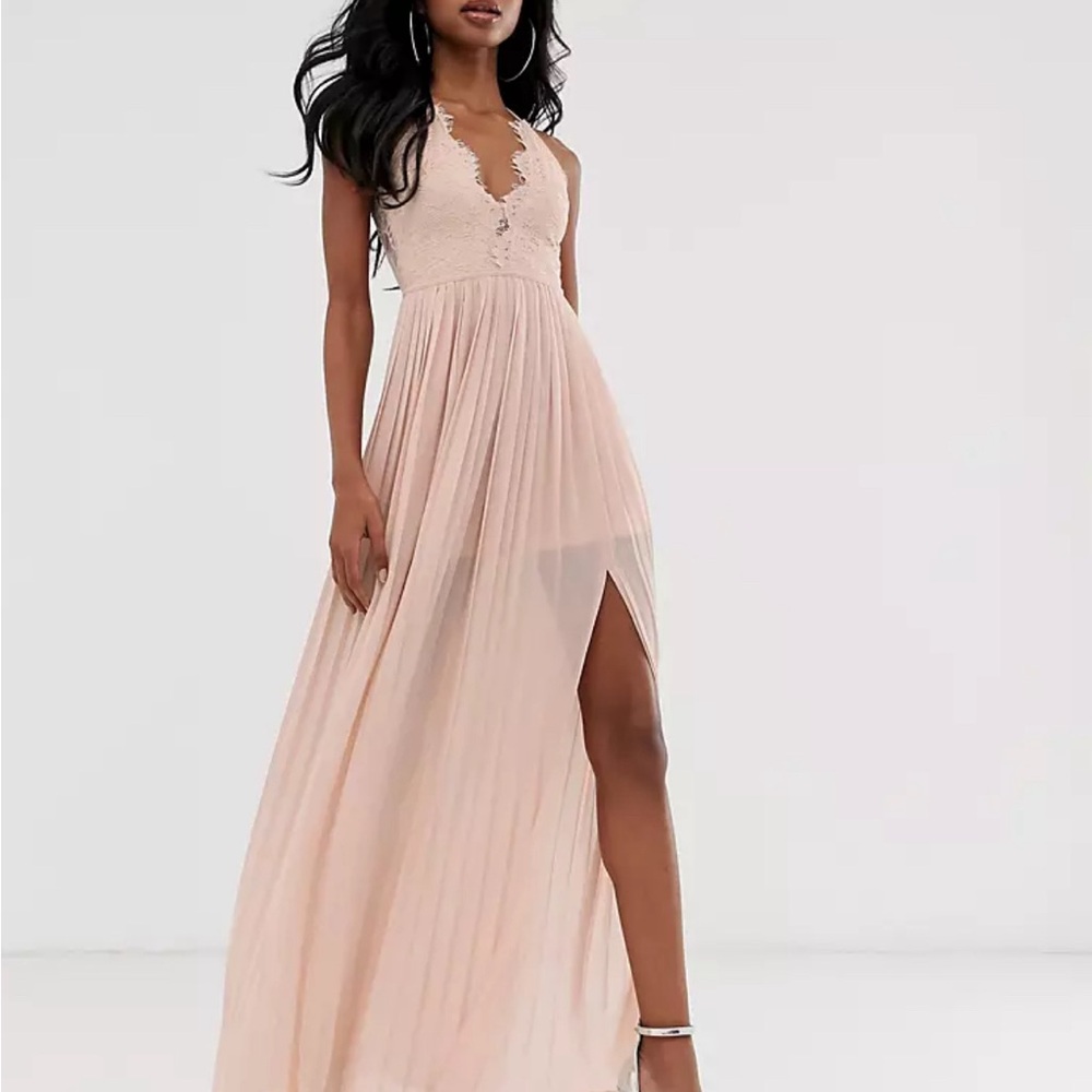 ASOS RARE LONDON DRESS. Size 6 light pink
